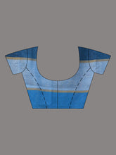 Load image into Gallery viewer, Multicolor Cotton Handwoven Saree With Check Box Pattern