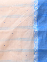 Load image into Gallery viewer, Cream Pure Cotton Tant Saree With Woven Designs