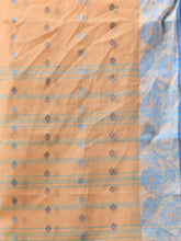 Load image into Gallery viewer, Beige Pure Cotton Tant Saree With Woven Designs