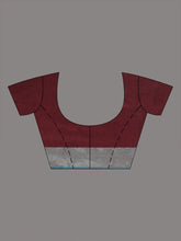 Load image into Gallery viewer, Maroon Cotton Soft Saree With Zari Border