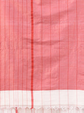 Load image into Gallery viewer, White Cotton Soft Saree With Checked Box Designs