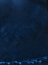 Load image into Gallery viewer, Yale Blue Cotton Handspun Soft Saree With Pompom