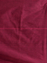 Load image into Gallery viewer, Corn Yellow Cotton Handspun Soft Saree With Contrast Magenta Pallu