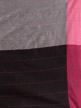 Load image into Gallery viewer, Sheen Green Cotton Handspun Soft Saree With Contrast Multicolor Pallu