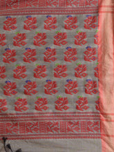 Load image into Gallery viewer, Grey Silk Matka Soft Saree With Nakshi Pallu