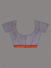 Load image into Gallery viewer, Shark Grey Silk Matka Soft Saree With Nakshi Pallu