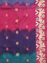 Load image into Gallery viewer, Grey Cotton Soft Saree With Floral Motifs