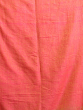 Load image into Gallery viewer, Parrot Green Cotton Handspun Soft Saree With Contrast Orange Pallu