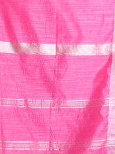 Load image into Gallery viewer, Pink Cotton Silk Saree With Zari Woven Stripes Pallu