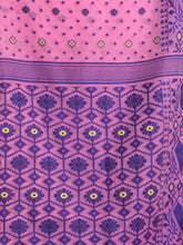 Load image into Gallery viewer, Pink Jamdani Saree With All Over Thread Weaving