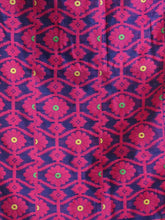 Load image into Gallery viewer, Blue Jamdani Saree With All Over Thread Weaving
