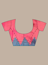 Load image into Gallery viewer, Olive Green Tissue Saree With Temple Borders