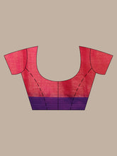 Load image into Gallery viewer, Punch Pink Tissue Saree With Woven Designs