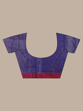 Load image into Gallery viewer, Blue Tissue Saree With Texture Pallu