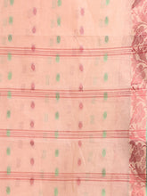 Load image into Gallery viewer, Beige Pure Cotton Tant Saree With Woven Designs