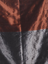 Load image into Gallery viewer, Black Cotton Handwoven Soft Saree