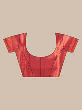 Load image into Gallery viewer, Pink Tissue Handwoven Soft Saree