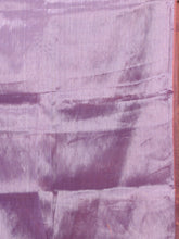 Load image into Gallery viewer, Light And Deep Purple Tissue Handwoven Soft Saree