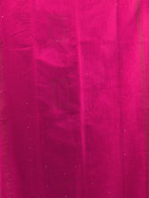 Load image into Gallery viewer, Pink Cotton Blend Saree With Sequin Work