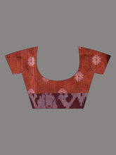 Load image into Gallery viewer, OrangeTissue Handwoven Saree With Jamdani Borders