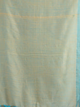 Load image into Gallery viewer, Olive Green & Blue Cotton Saree