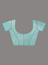 Load image into Gallery viewer, Women Sea Green Cotton Saree