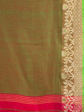 Load image into Gallery viewer, Pink & Green Cotton Saree