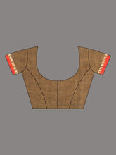 Load image into Gallery viewer, Green & Red Cotton Saree