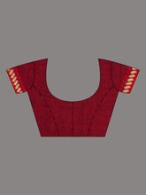 Load image into Gallery viewer, Women Grey Woven Design Cotton Saree