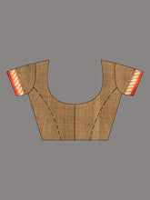 Load image into Gallery viewer, Teal & Red Cotton Saree