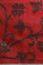 Load image into Gallery viewer, Light Grey Blended Cotton Handwoven Soft Saree With Resham Pallu