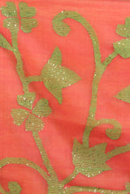 Load image into Gallery viewer, Yellow Blended Cotton Handwoven Soft Saree With Resham Pallu