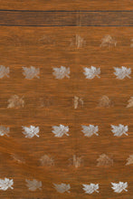 Load image into Gallery viewer, Deep Mustard Linen Handwoven Soft Saree With Zari Border