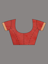 Load image into Gallery viewer, Mustard-coloured Handwoven Tissue Saree