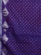 Load image into Gallery viewer, Pink Cotton Blend Handwoven Saree With Geometric Border