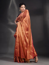 Load image into Gallery viewer, Red Tissue Handwoven Soft Saree
