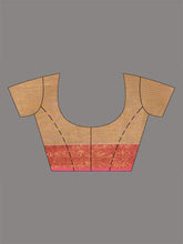 Load image into Gallery viewer, Beige Cotton Blend Handwoven Saree With Nakshi Design