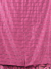 Load image into Gallery viewer, Lilac Cotton Soft Saree With Stripe Designs
