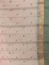 Load image into Gallery viewer, Ecru Pure Cotton Tant Saree With Woven Designs
