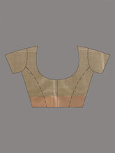 Load image into Gallery viewer, Beige Silk Blend Soft Saree With Zari Borders
