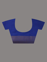 Load image into Gallery viewer, Blue Silk Blend Soft Saree With Zari Borders
