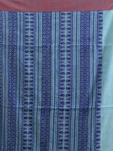 Load image into Gallery viewer, Sea Green Cotton Handspun Soft Saree With Woven Nakshi designs
