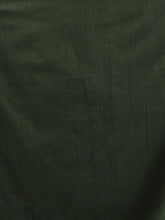 Load image into Gallery viewer, Moss Green Cotton Handwoven Soft Saree With Pompom
