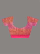 Load image into Gallery viewer, Multicolor Tissue Colorblocked Soft Saree
