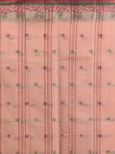 Load image into Gallery viewer, Beige Pure Cotton Tant Saree With Woven Designs
