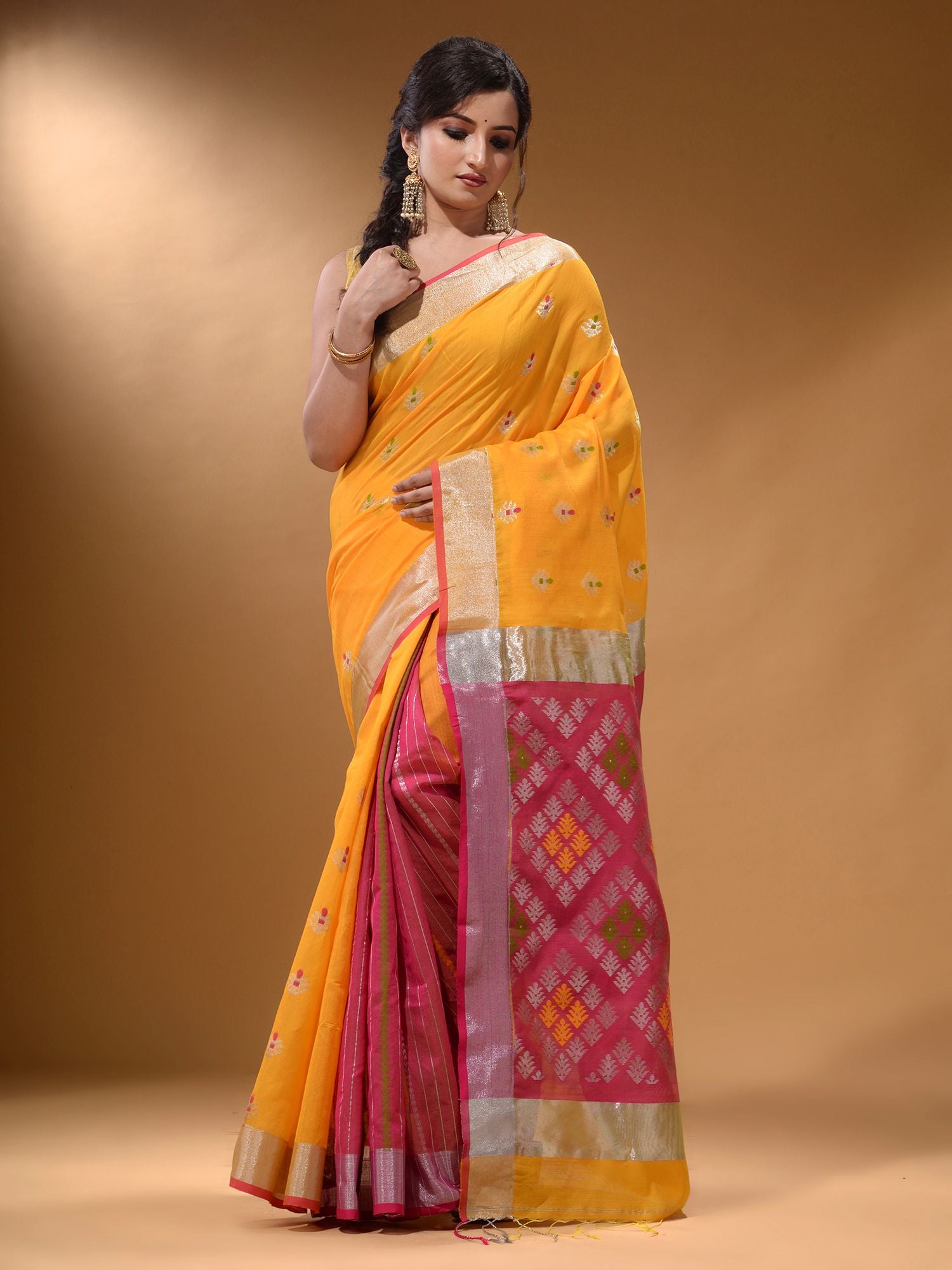 Designer Classic Patli Pallu Women Saree