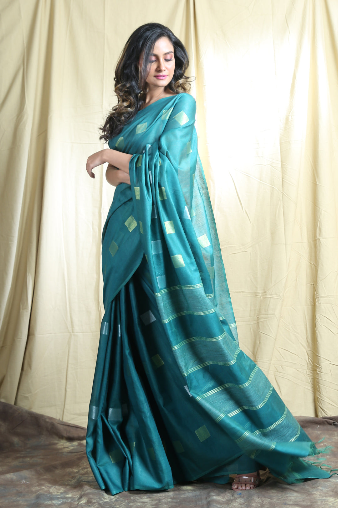 BANARASI SOFT SILK SAREE, Pattern : BOX DESIGN, Occasion : Bridal Wear,  Festival Wear, Party Wear at Rs 1,200 / Piece in Surat