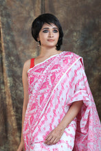 Load image into Gallery viewer, White Allover Weaving Jamdani Saree
