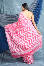 Load image into Gallery viewer, Baby Pink Jamdani With Allover Weaving
