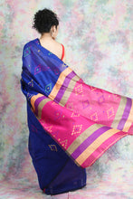 Load image into Gallery viewer, Royal Blue All Over Weaving Handloom Saree

